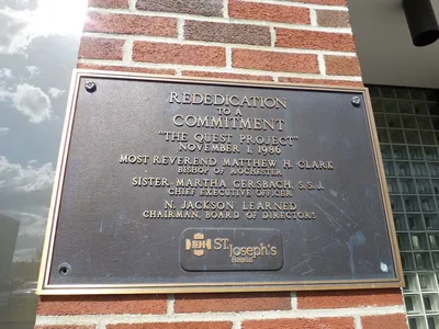 Memorial plaque.