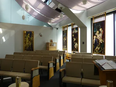 Back of the chapel.