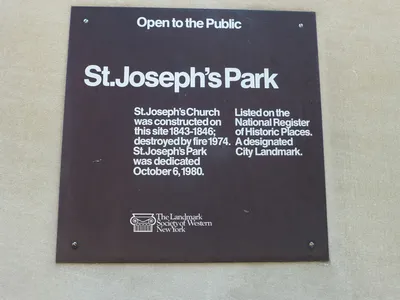 Memorial plaque.