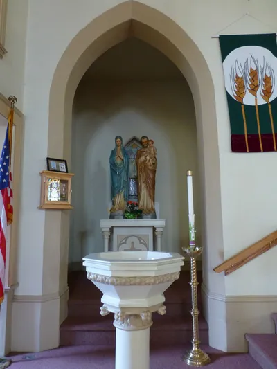 Left side shrine.