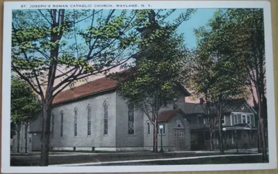 Postcard of the exterior, 1920s. Front entrance has been extended from the previous image.