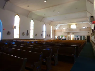From front left corner.