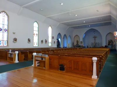 From back right corner.