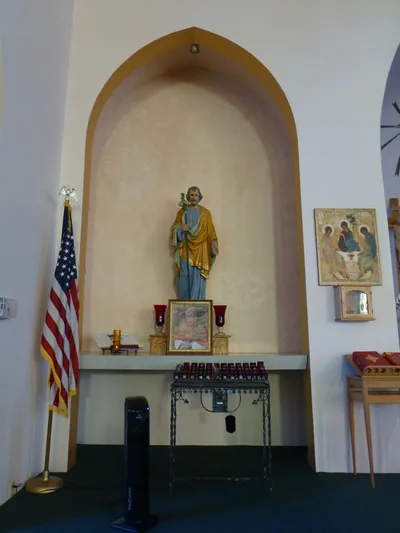Left side altar.