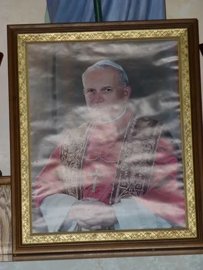 Portrait of Pope John Paul II.
