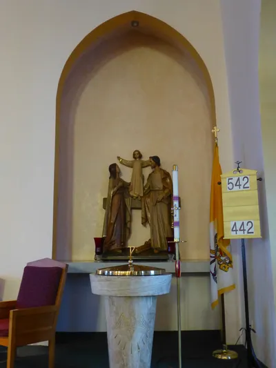Right side shrine.