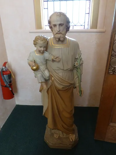 Statue of St. Joseph.