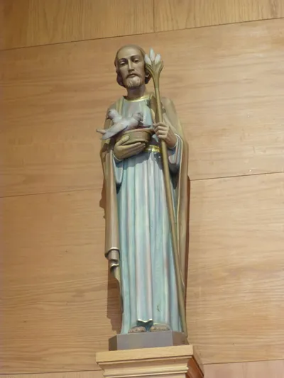 St. Joseph statue.
