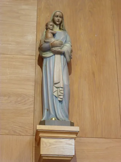 Our Lady statue.