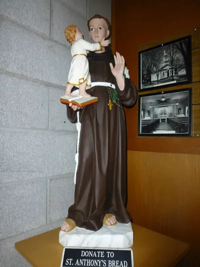 Statue of St. Anthony.