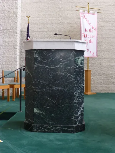 Pulpit.
