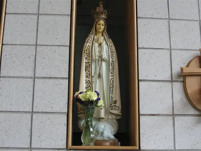 Our Lady of Fatima statue.