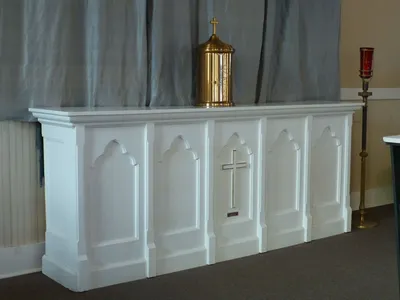 High altar and tabernacle.