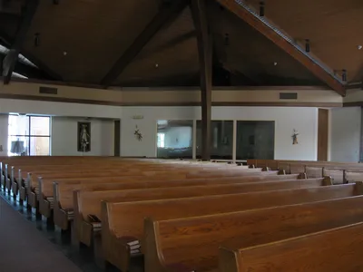 Seating, left.