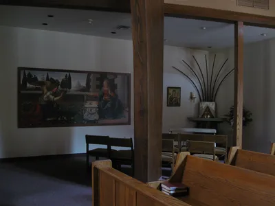 Adoration area.