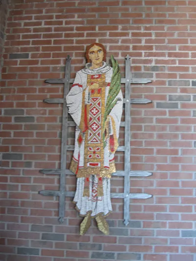 Mosaic of St. Lawrence.