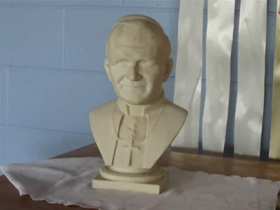 Bust of JPII (?)