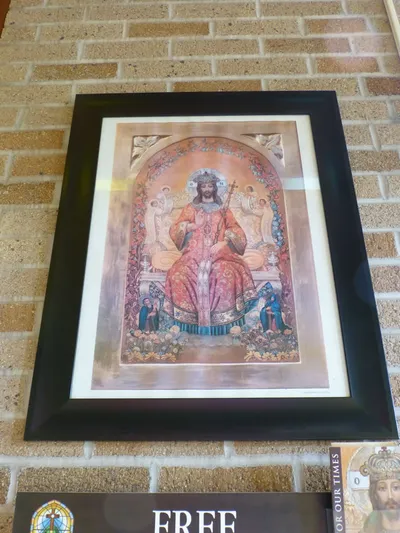 Christ the King painting.