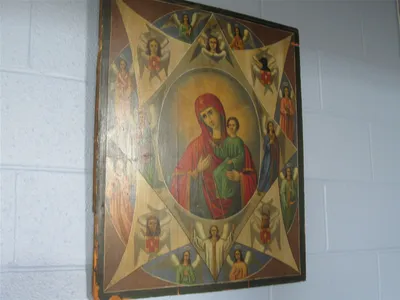 Painting of Our Lady.