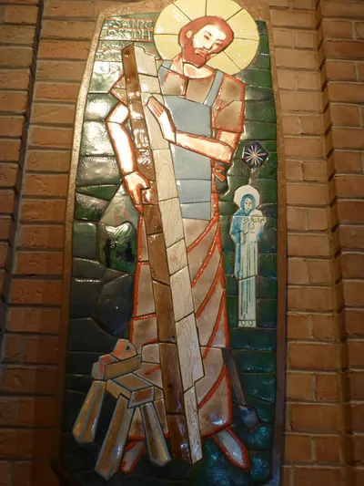 Mosaic of St. Joseph.