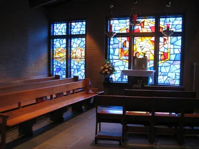 Adoration chapel.