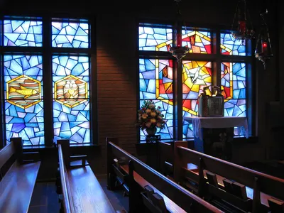 Adoration chapel.
