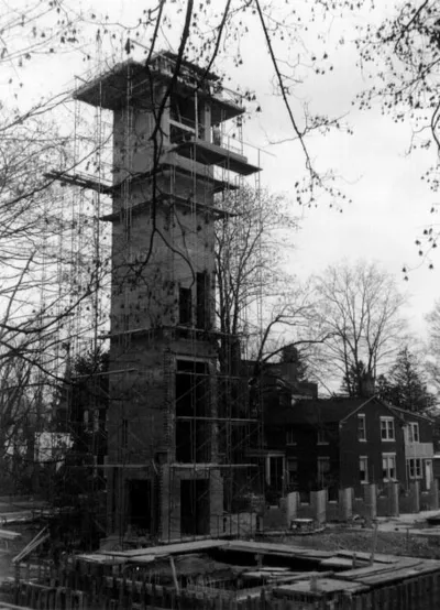 Construction of present church, Summer 1956. Source: A Home For All God's People: The Story of St. Louis Church, 1884-1999