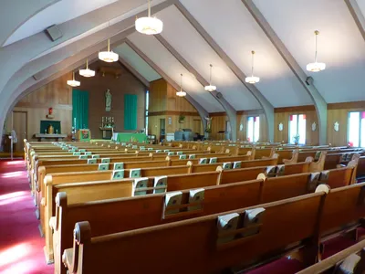 From back left corner.