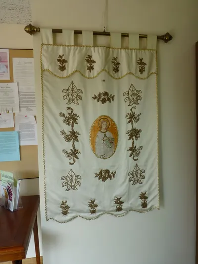 St. Lucy banner.