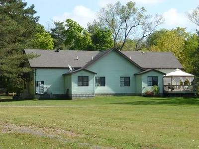 Back of the chapel.