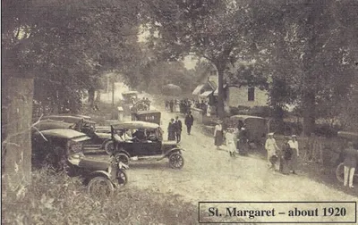 Church exterior, 1920. Source: Parish directory, mid-2000s