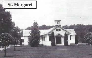 Church exterior, undated. Source: Parish directory, mid-2000s