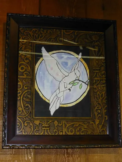 Holy Spirit painting.