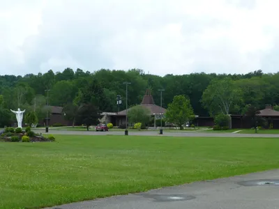 Church campus.