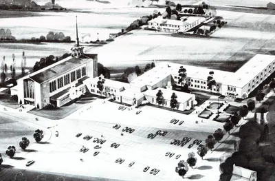 Proposed design for St. Mark church.