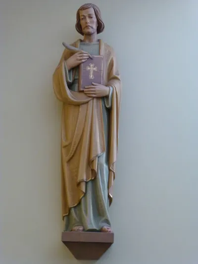 Statue of St. Mark the Evangelist.
