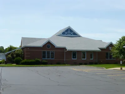 Church from behind.