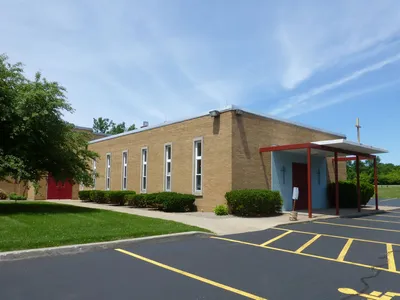 Former church from left angle.