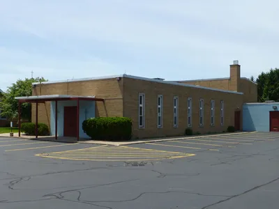 Former church from right angle.