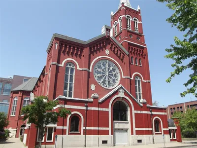 Exterior, from left angle.