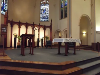 From front left corner.