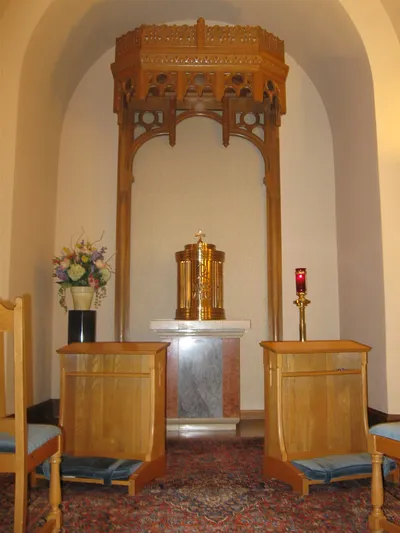 From front right corner.