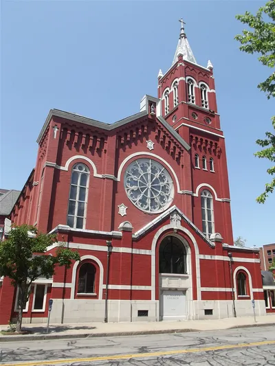 Exterior, from left angle.