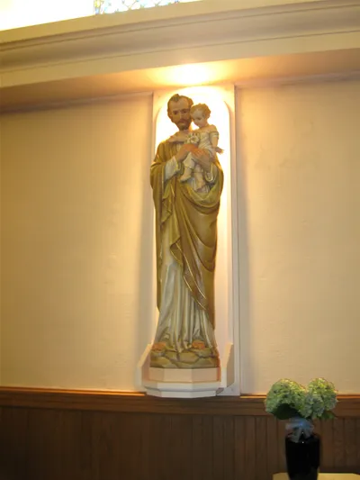Processional crucifix.