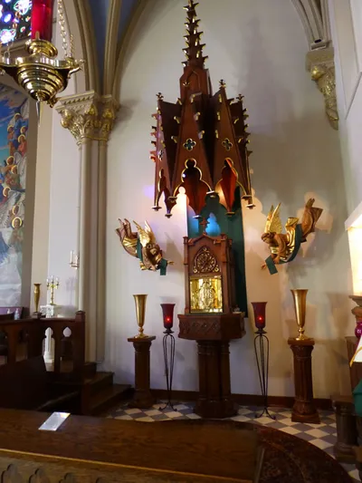 Adoration area.