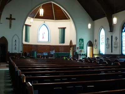 From back left corner.
