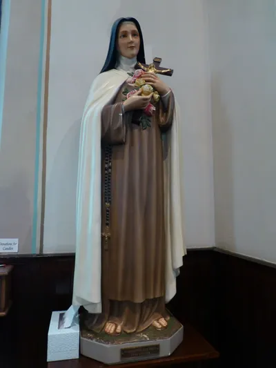 Statue of St. Theresa.