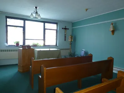 Chapel from back left corner.