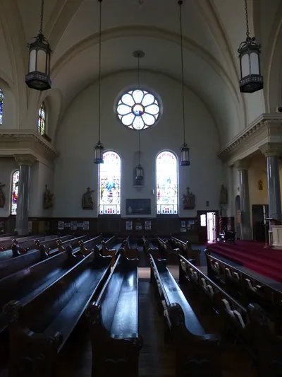 Left transept.