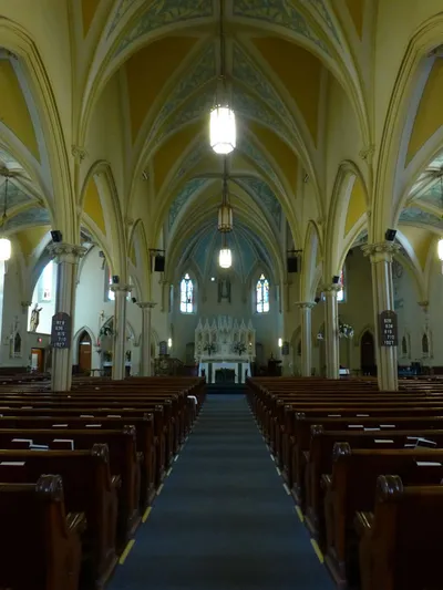 Center aisle.